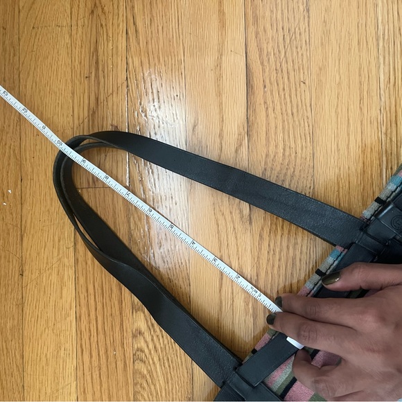 Just Campagne Laforet small striped colorful tote shoulder / handbag - Picture 11 of 11